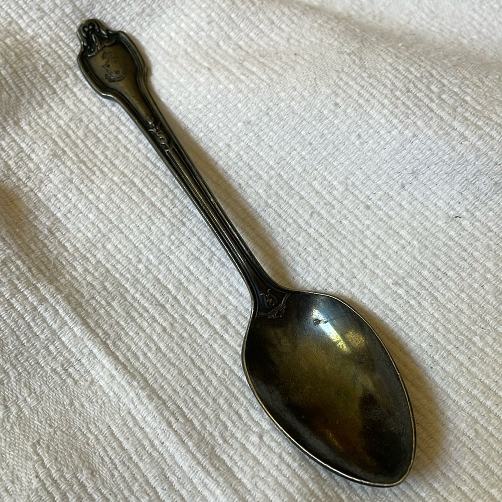 Antique VTG The Steven’s Hotel Chicago 1835 R. Wallace banquet plate tea spoon